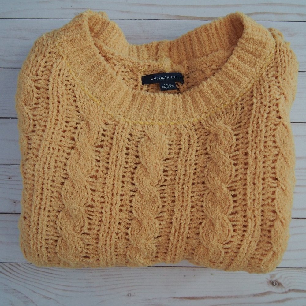 American Eagle Yellow Sweater